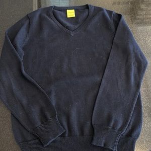 Boys Navy v-neck sweater Crewcuts size 8